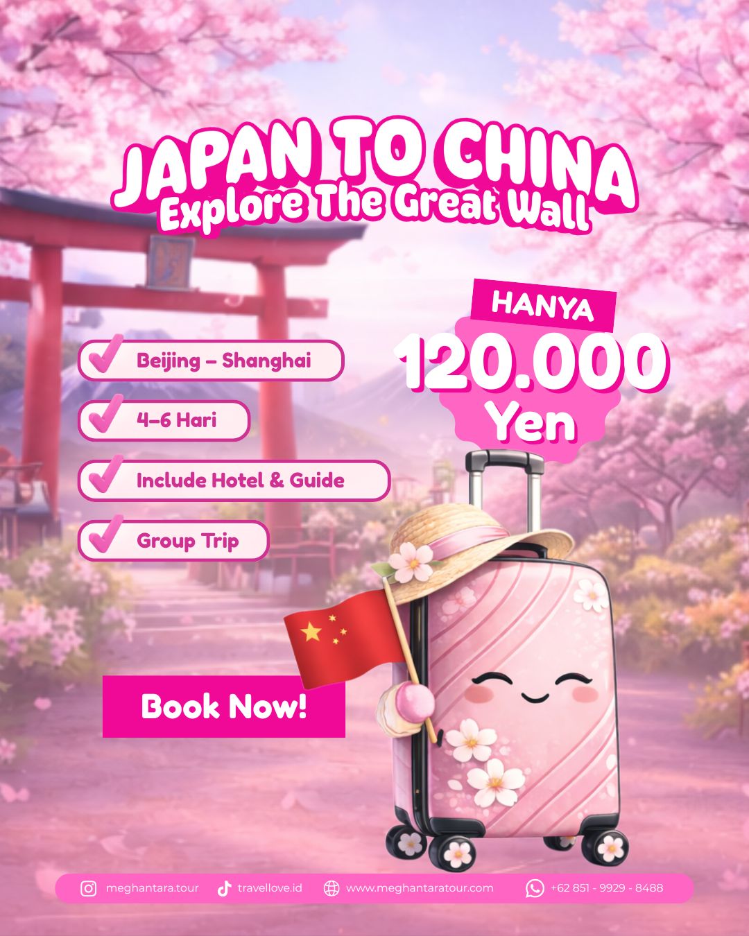 Japan to China - Explore The Great Wall