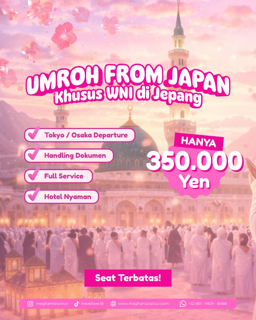 Umroh From Japan - For Indonesian Citizens in Japan