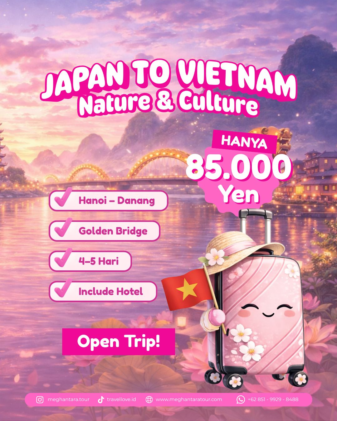 Japan to Vietnam Nature & Culture
