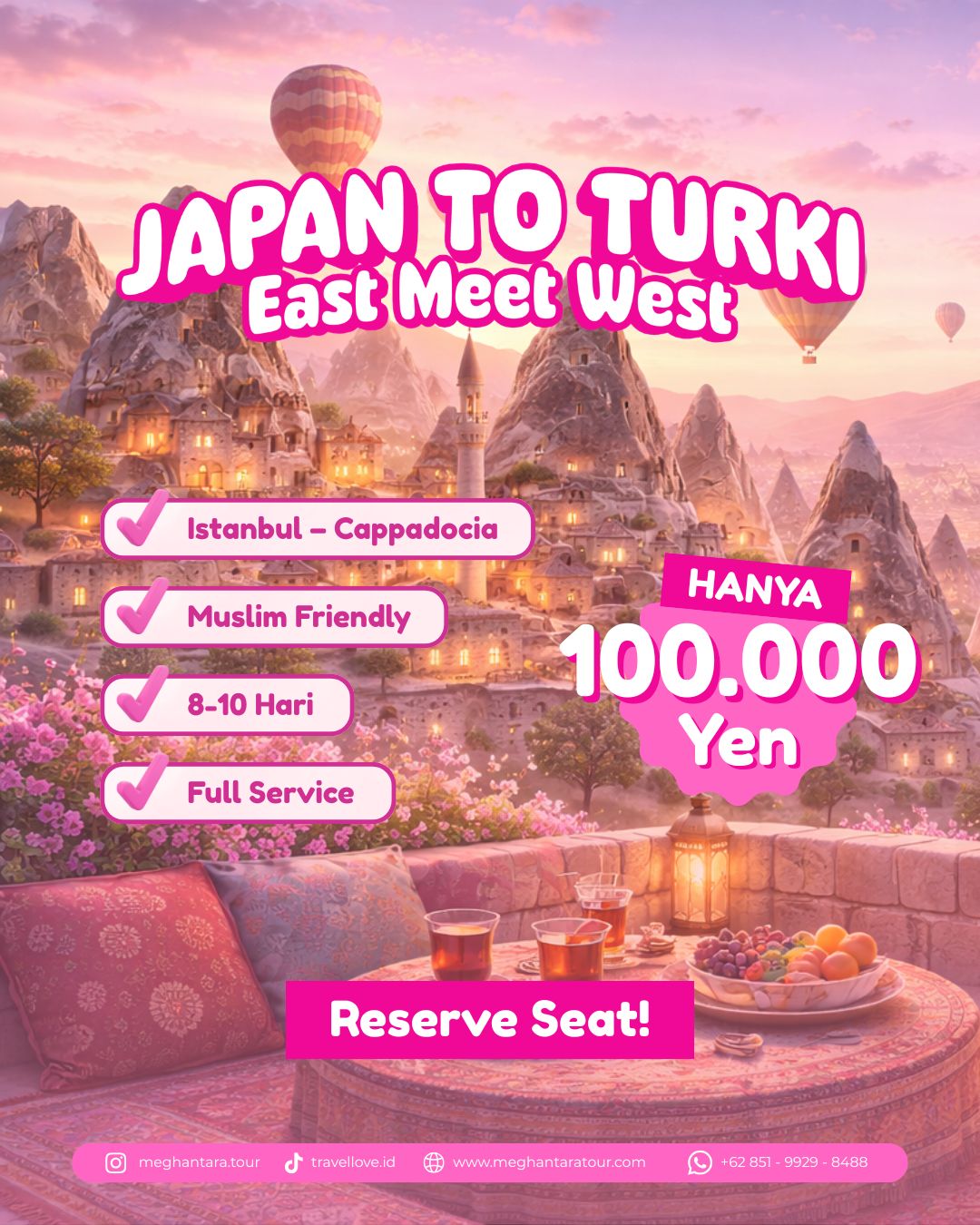 Japan to Turkey - East Meet West